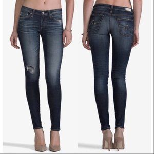 AG Legging distressed Skinny Jeans size 27R